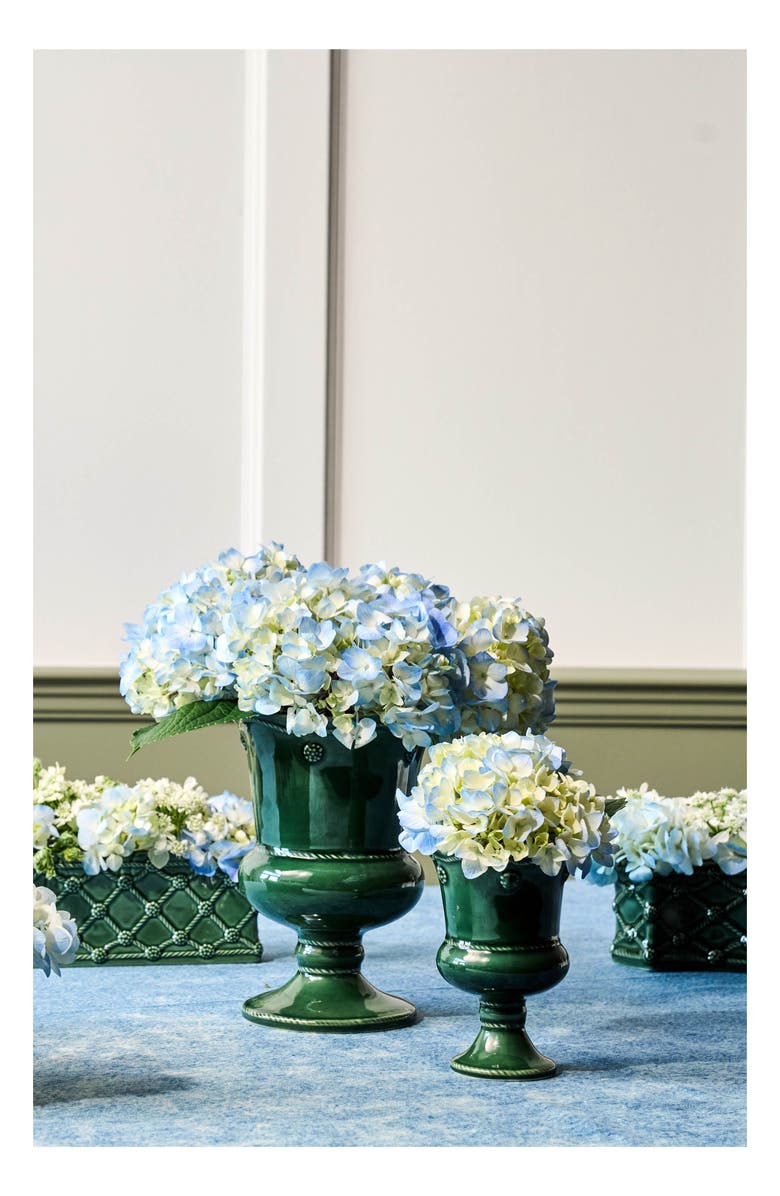 Juliska Berry & Thread Petite Parterre Vase, Alternate, color, Basil