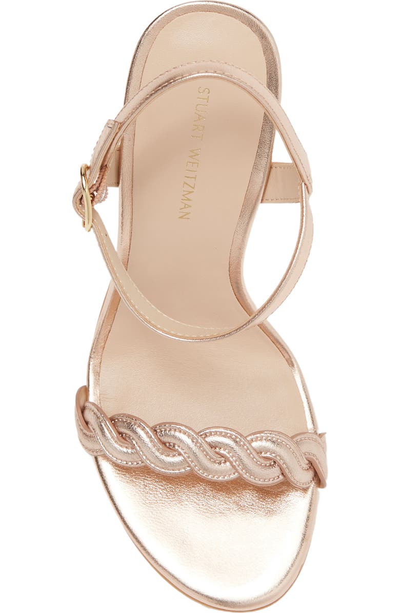 Stuart Weitzman Twistie Stiletto 100 Sandal, Alternate, color,