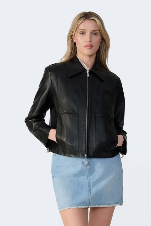Daisy Leather Jacket
