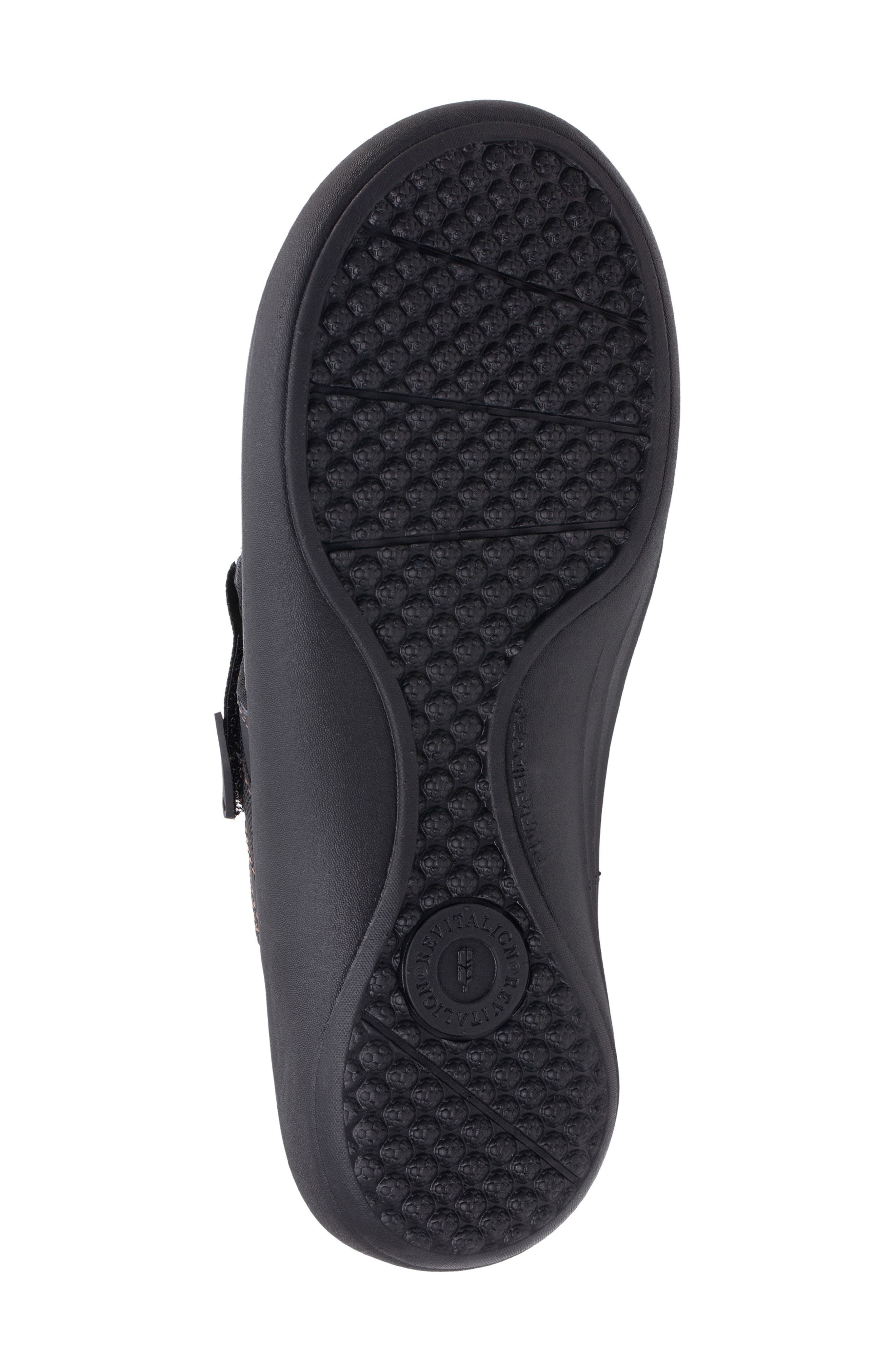 Revitalign Yumi Northfork Flip Flop, Alternate, color, Black