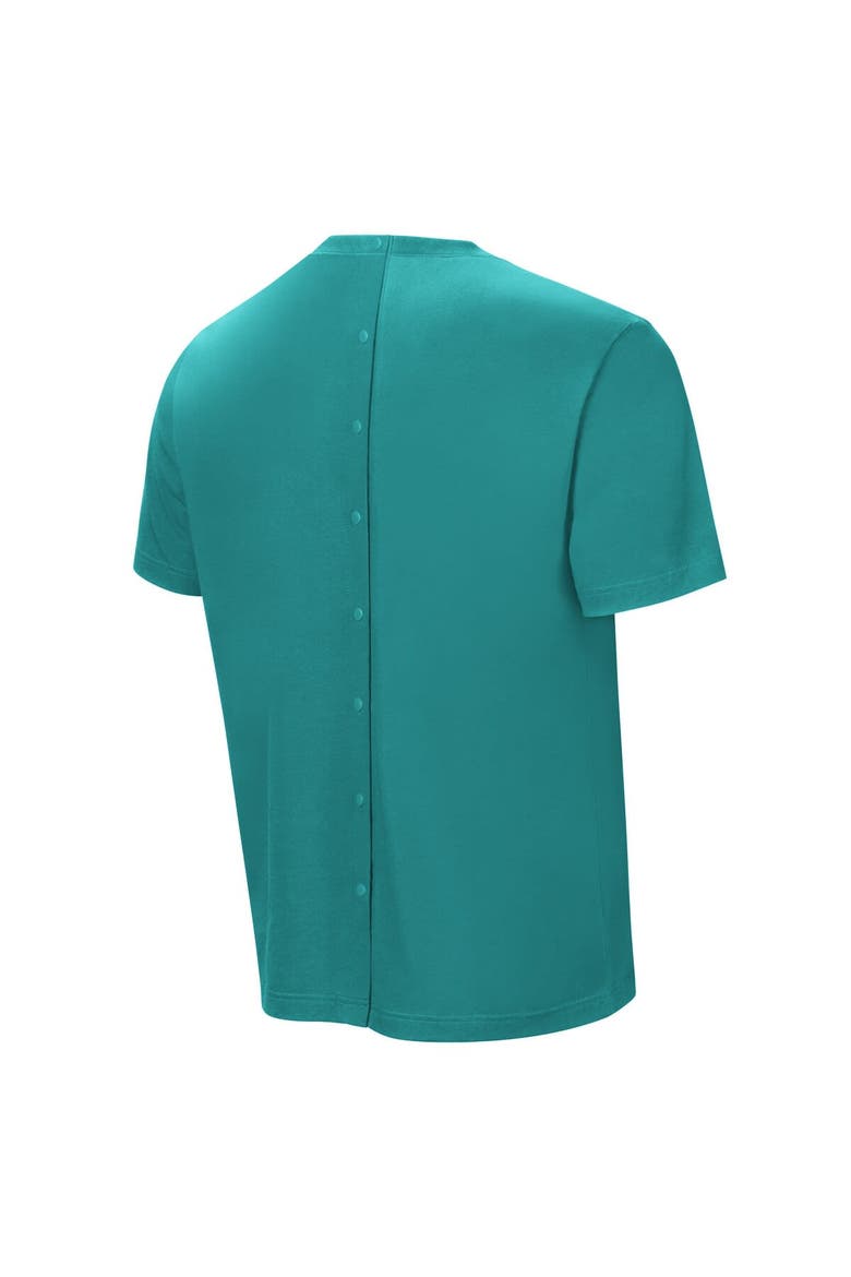 Men's  Aqua Miami Dolphins Field Goal Assisted T-Shirt, Alternate, color, Aqua