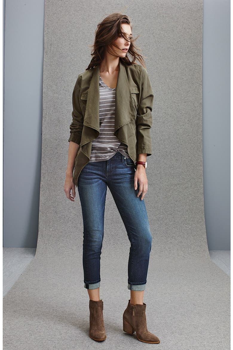 'Catherine' Slim Boyfriend Jeans, Alternate, color, CAREFULNESS