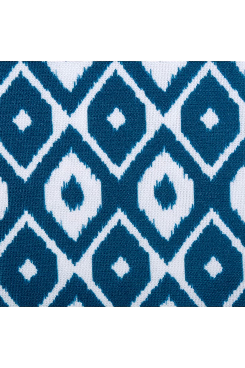 Outdoor Printed Tablecloth 60x120", Alternate, color, Blue Ikat Print