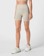 PLEIN SPORT Seamless Micro Biker Shorts Logo Women