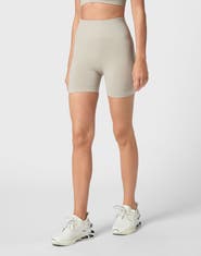 PLEIN SPORT Seamless Micro Biker Shorts Logo Women