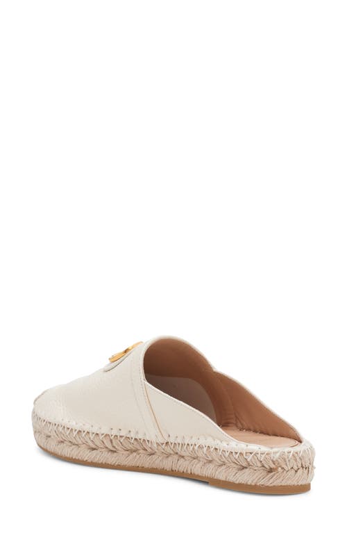 Shop Valentino Garavani Vlogo Mule In Light Ivory