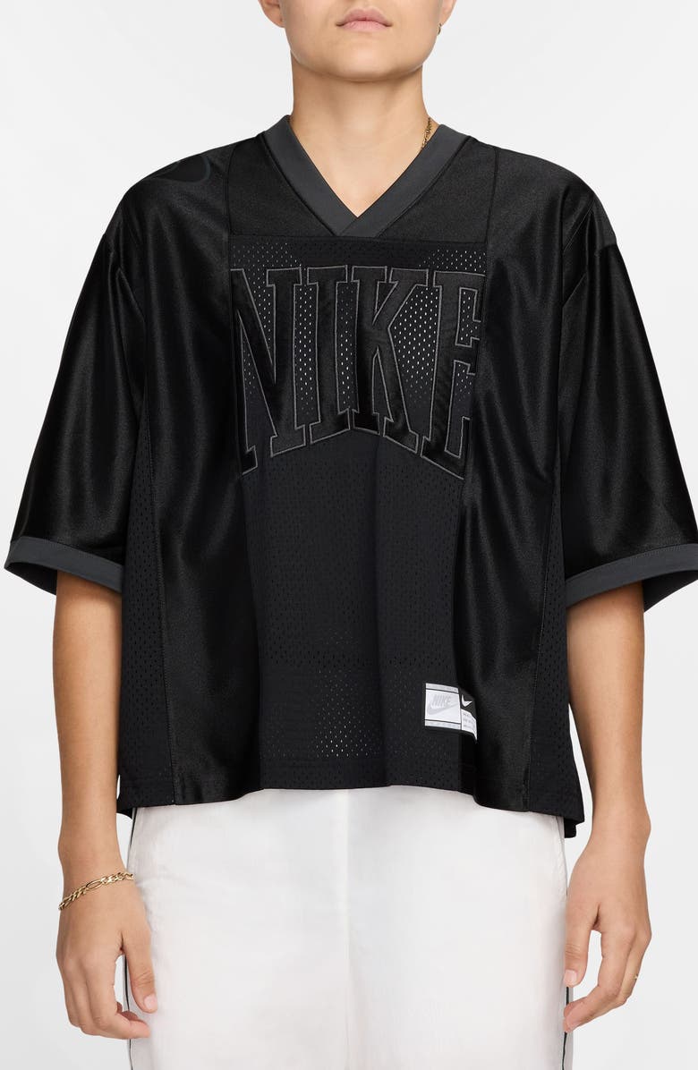Nike Sportswear Street Oversize Short Sleeeve Graphic Jersey, Main, color, 