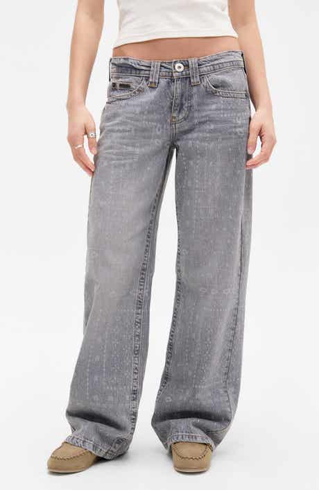 BDG Urban Outfitters Kayla Bandana Print Wide Leg Jeans