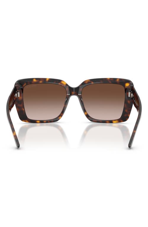 JIMMY CHOO JIMMY CHOO 54MM SQUARE SUNGLASSES 