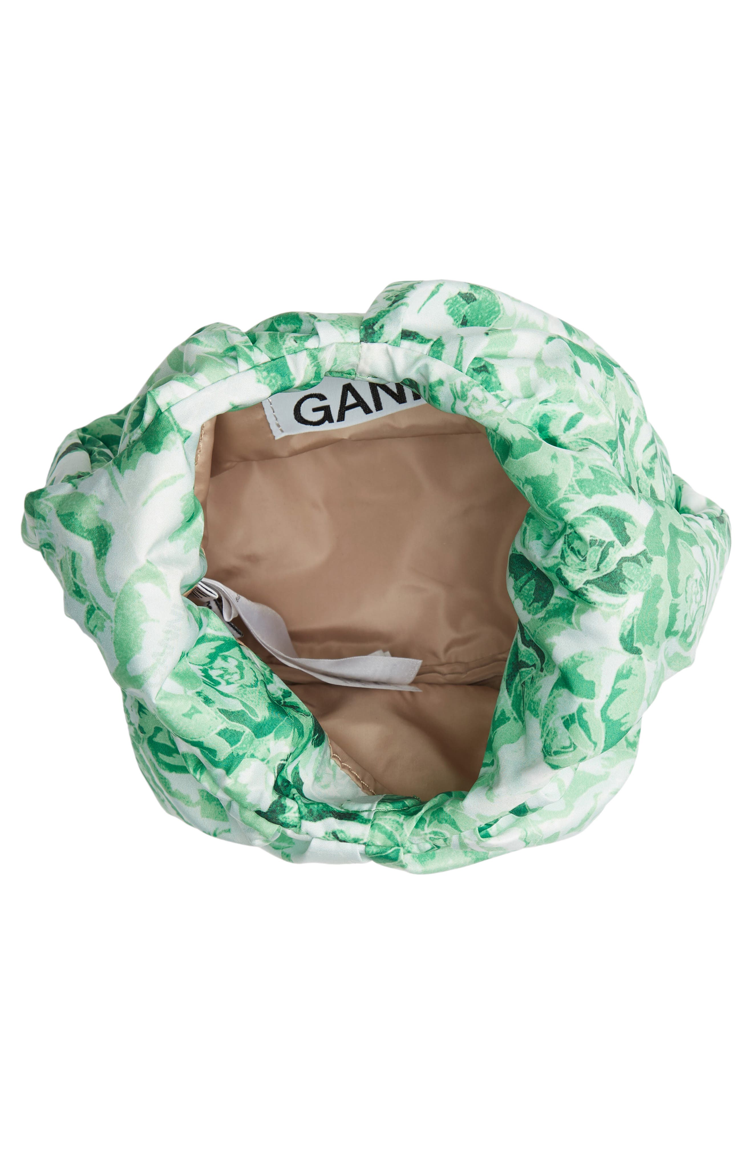 Ganni Mini Print Hobo, Alternate, color, 