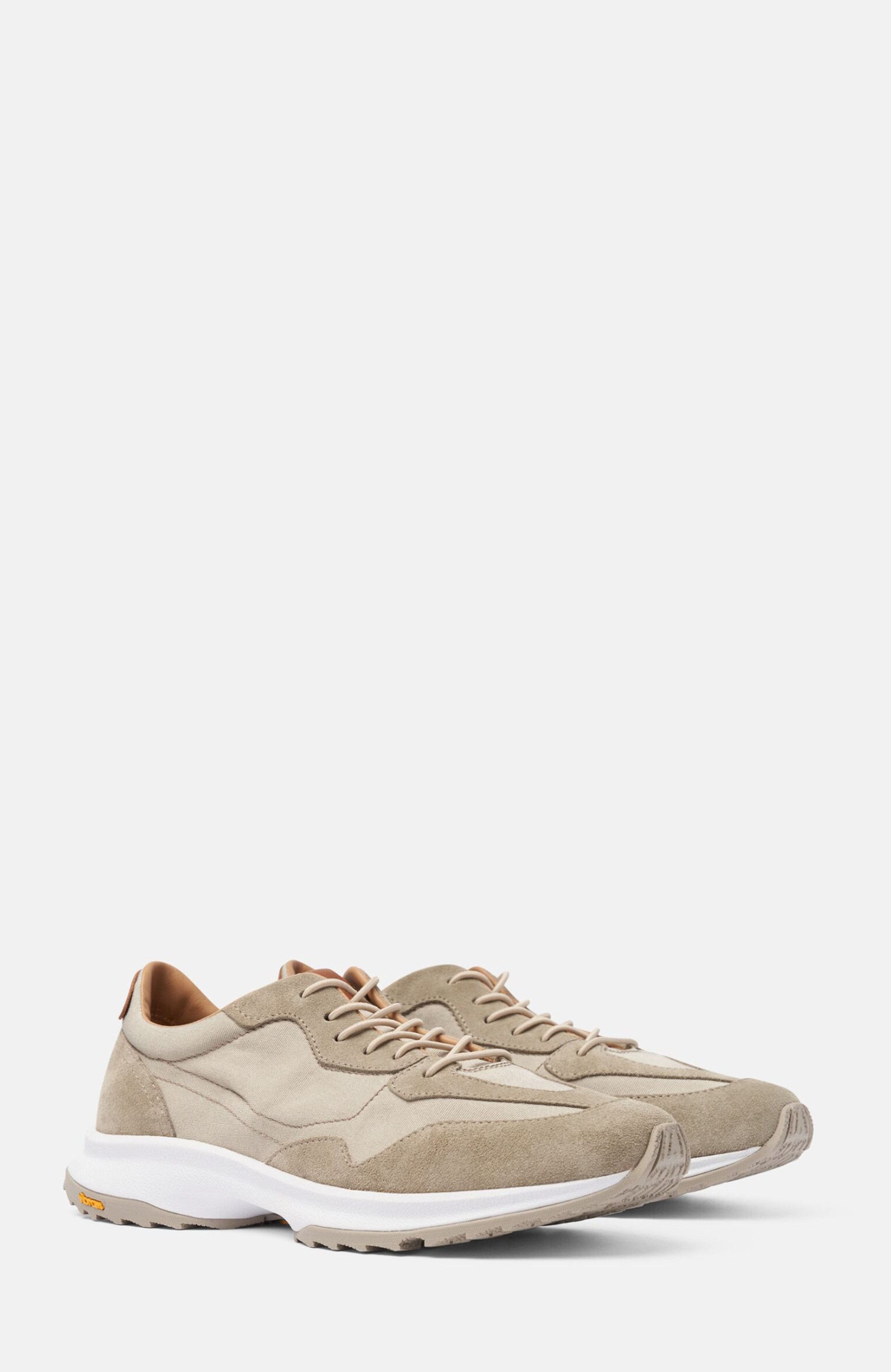 Achille Sneakers, Main, color, Beige - Fabric