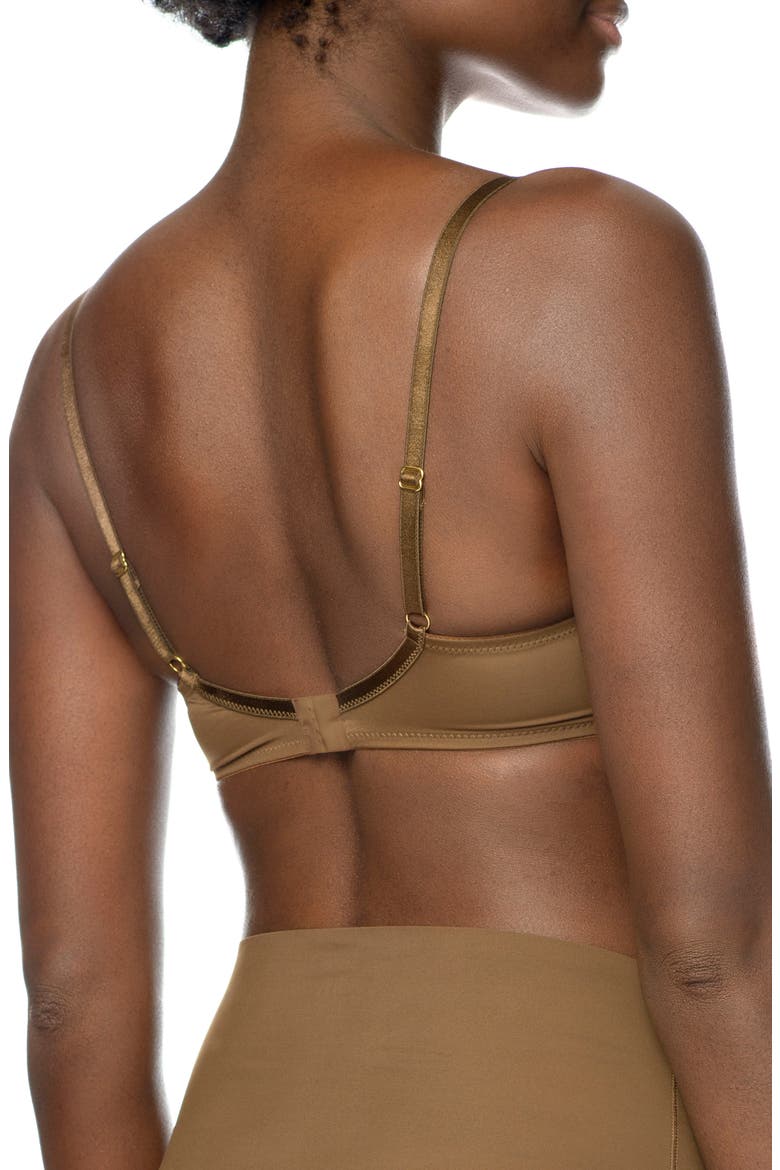 Naked Underwire T-Shirt Bra, Alternate, color, BERRY