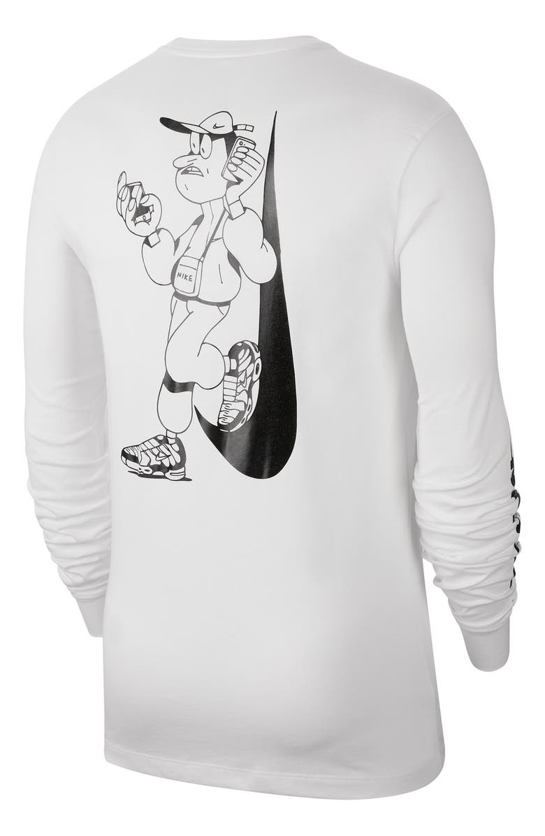 Nike Sportswear Lugosis Long Sleeve T-Shirt, Alternate, color,