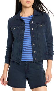NZT by NIC+ZOE French Terry Trucker Jacket