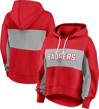 FANATICS Women's Fanatics Red Wisconsin Badgers Filled Stat
