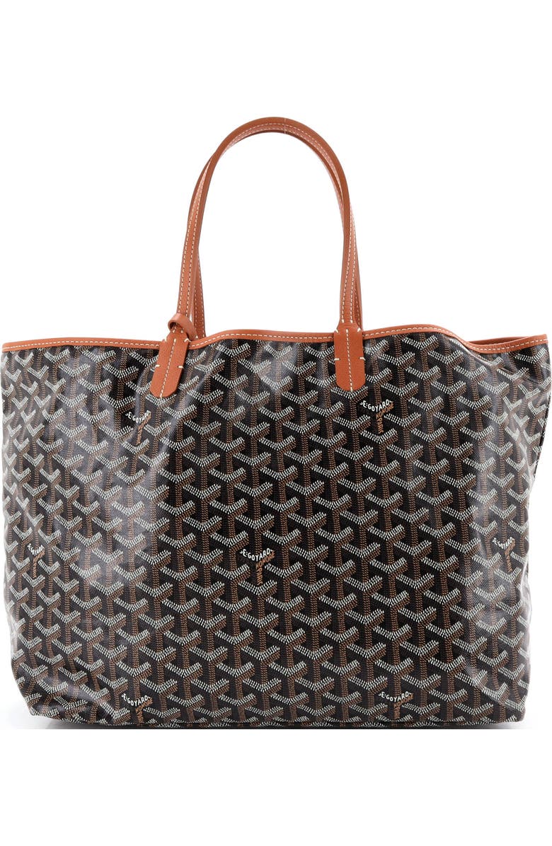 Pre-Owned Goyard Saint Louis Tote Coated Canvas PM, Alternate, color, Brown