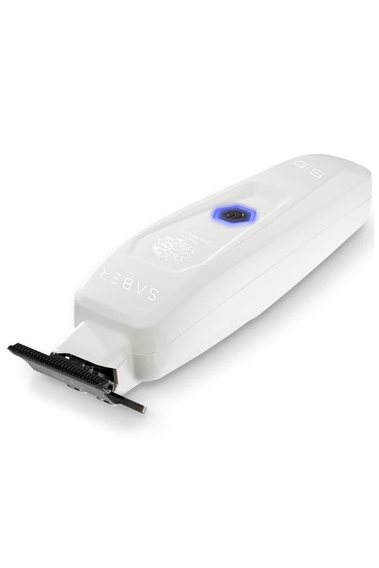 Saber Professional Cordless Hair Trimmer, Alternate, color, White