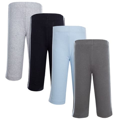 4Pk Cotton Athletic Pants (Baby)