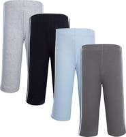 Hudson Baby 4Pk Cotton Athletic Pants