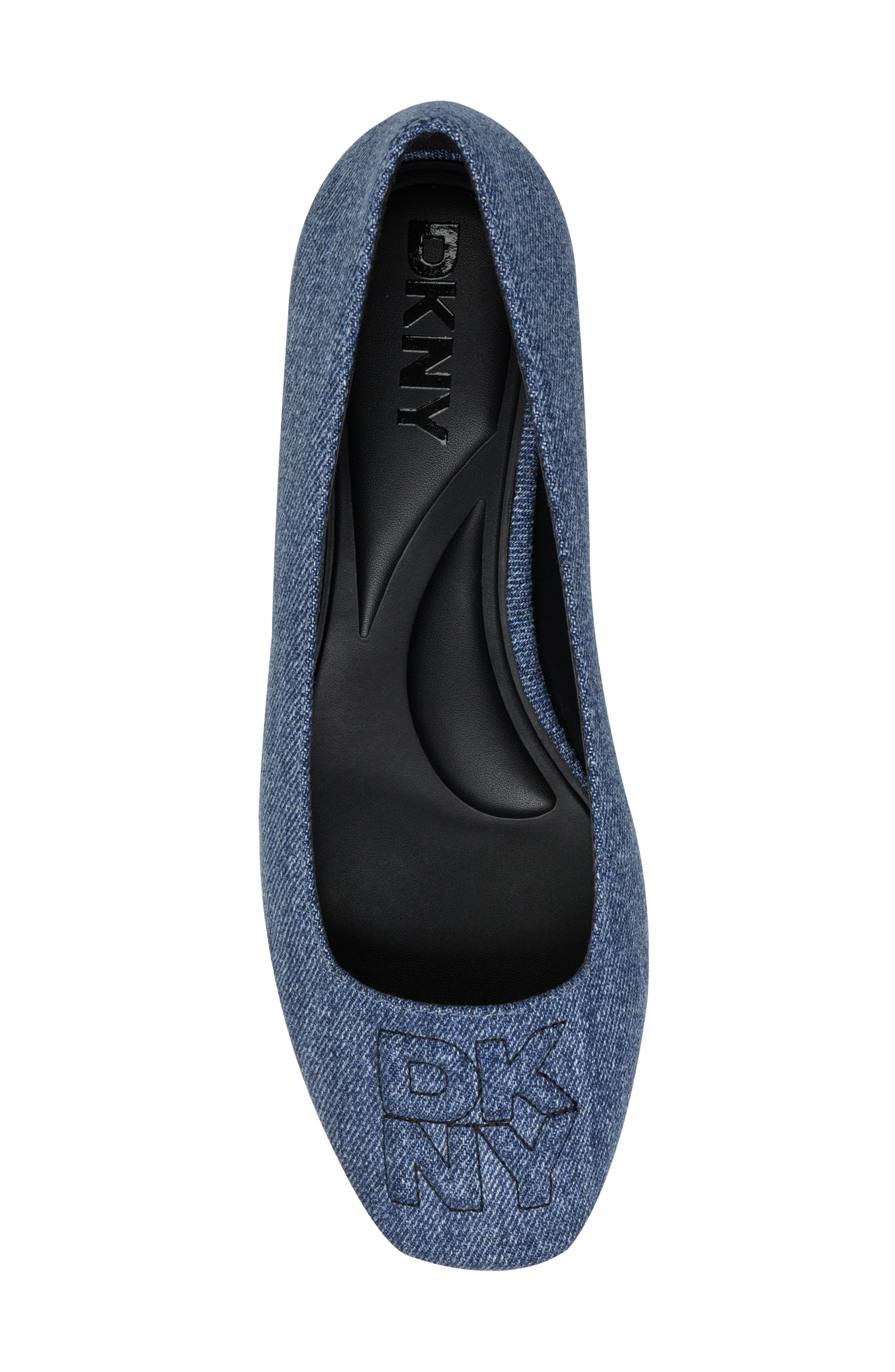 DKNY Darianne Ballet Flat, Alternate, color, Dark Blue