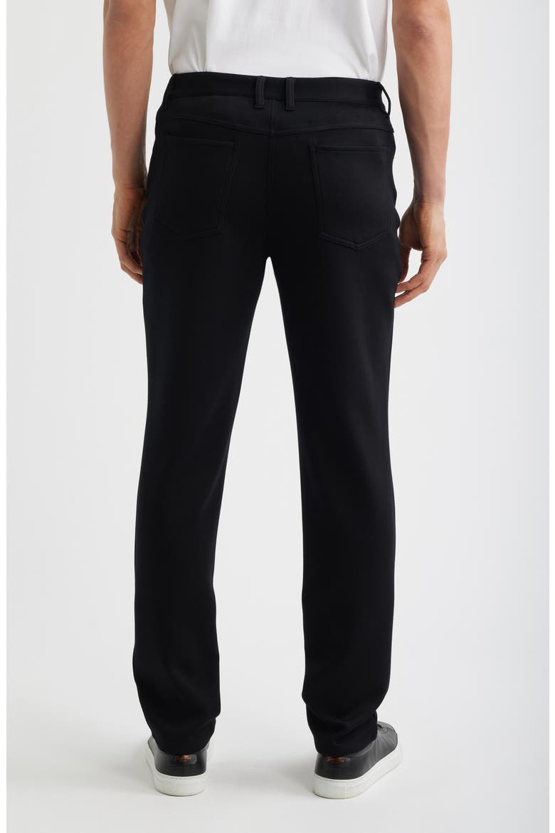 Soft Touch Five Pocket Pants, Alternate, color, BLACK