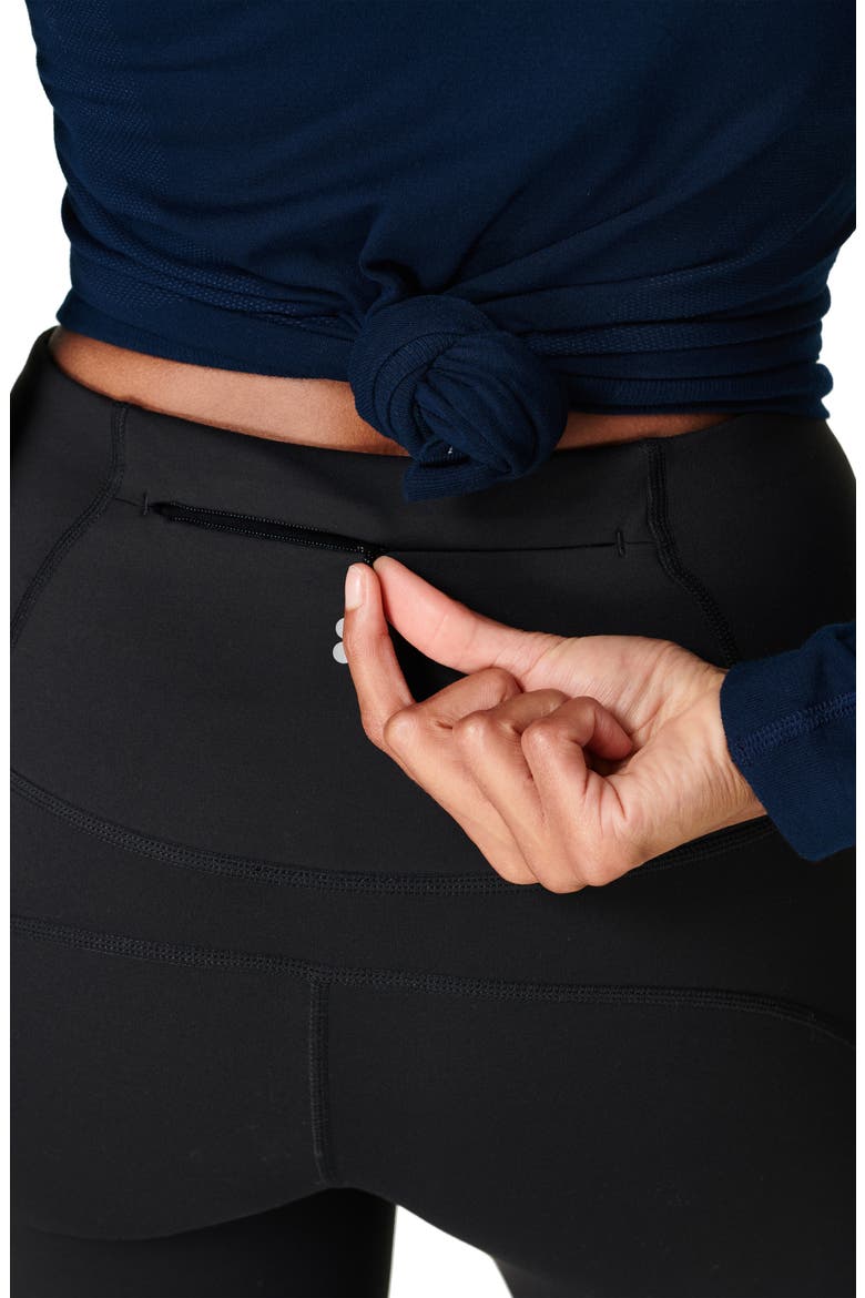 Therma Workout Leggings, Alternate, color, BLACK