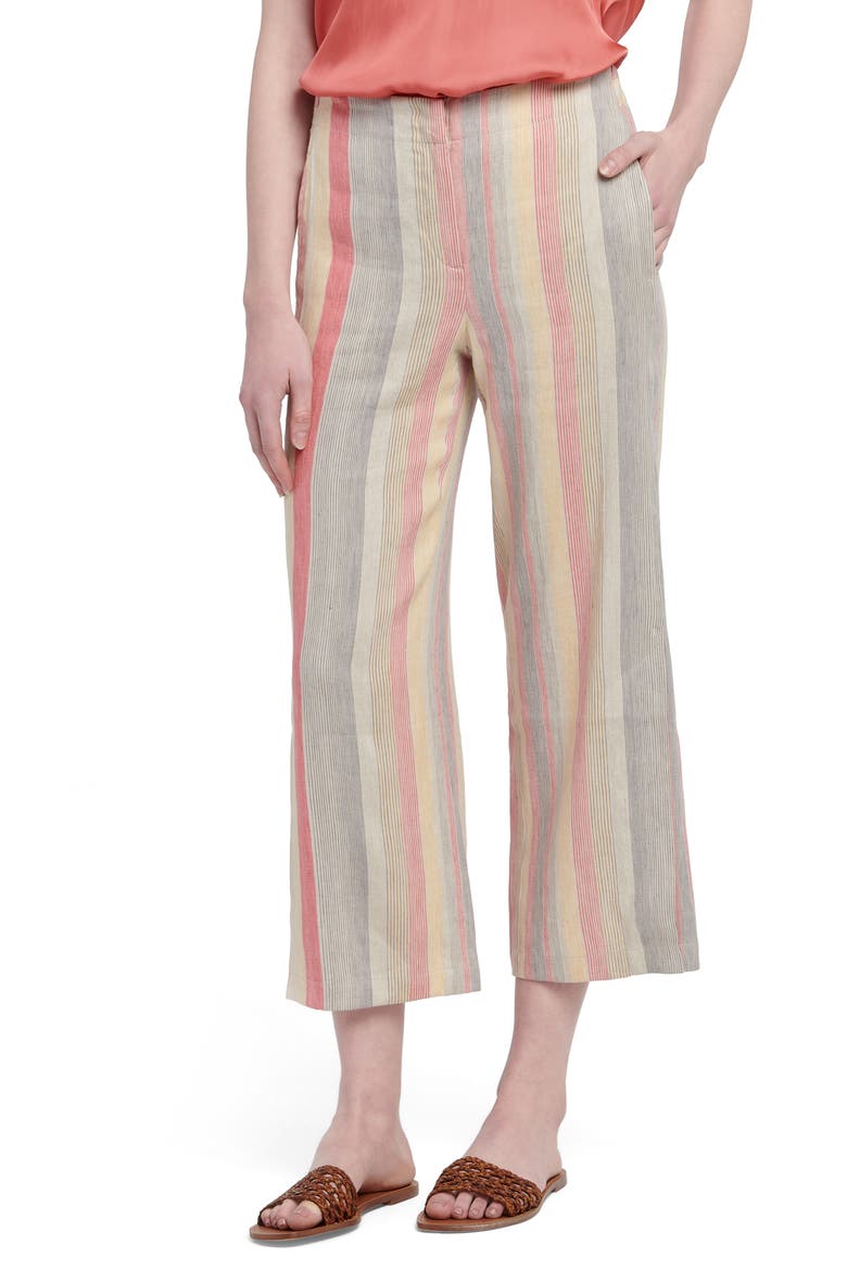 Sweetclover Crop Pants, Main, color, ORANGE MULTI