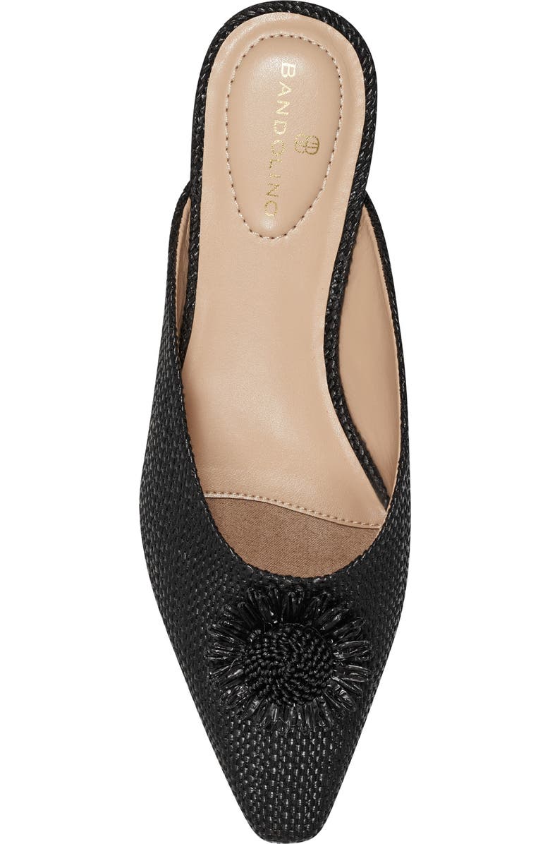 Bandolino Shay Floral Appliqué Mule, Alternate, color,