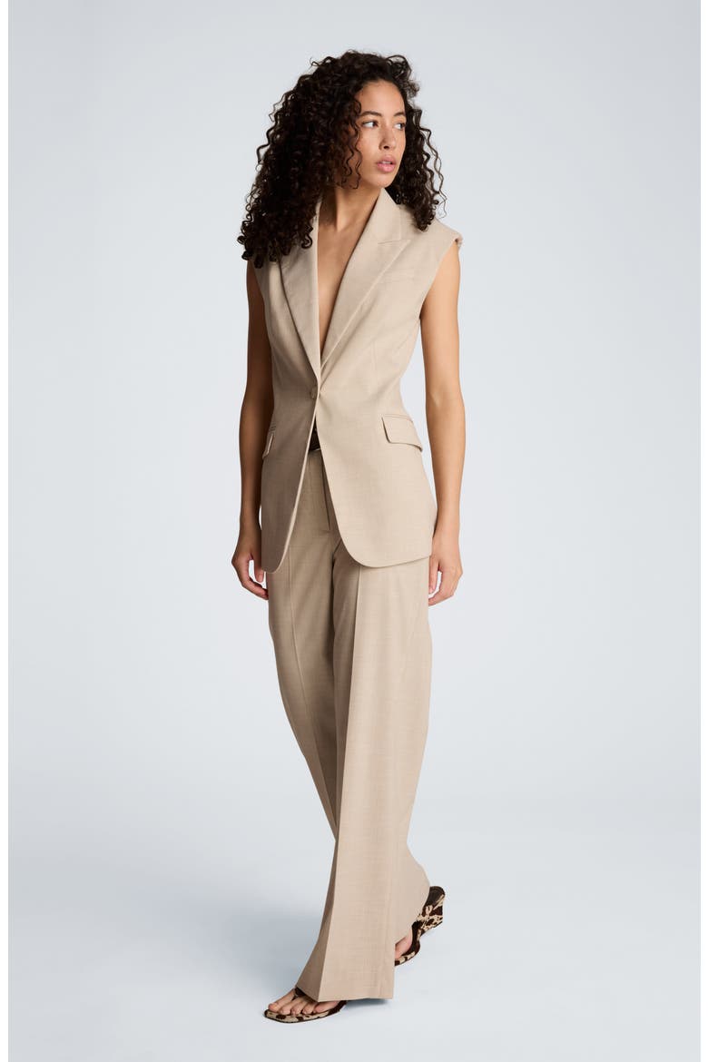 High Waist Wide Leg Pants, Alternate, color, TLESSTAUP/ WHT