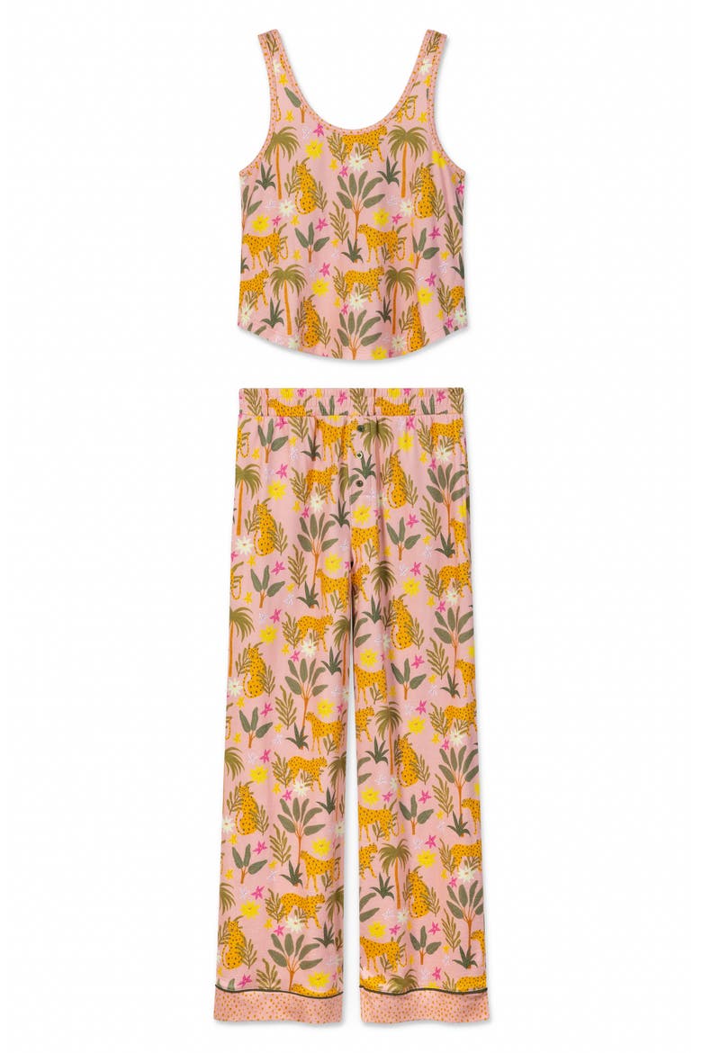In the Jungle Pajamas, Alternate, color, BLOSSOM