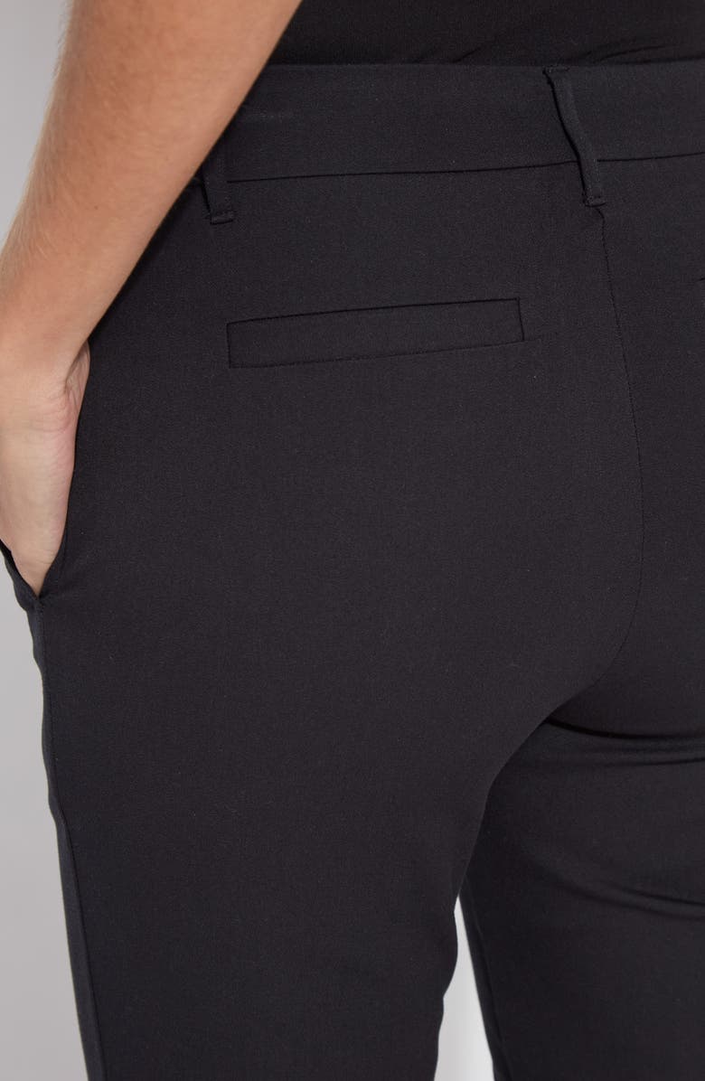 Lysse Amanda High Waist Pull-On Capri Pants, Alternate, color, Black