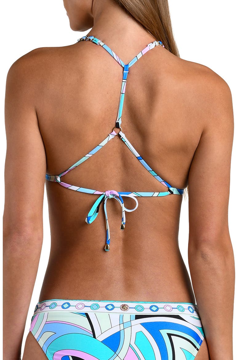 Studio Swirl Triangle Bikini Top, Alternate, color, SEAFOAM