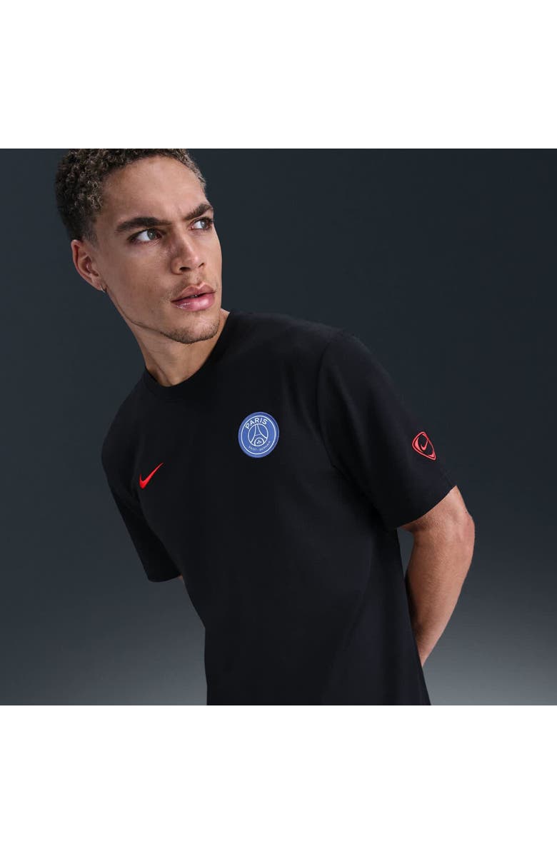 Nike Men's Nike Black Paris Saint-Germain Third Statement Dri-FIT T-Shirt, Alternate, color, Black
