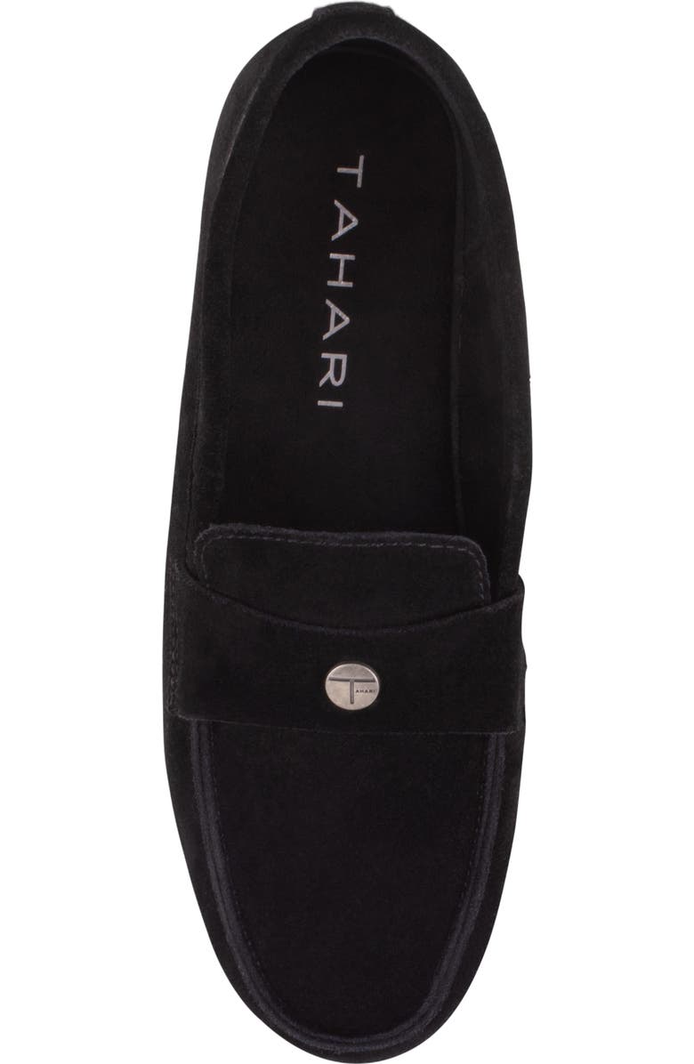 Tahari Bendel Loafer, Alternate, color, Black