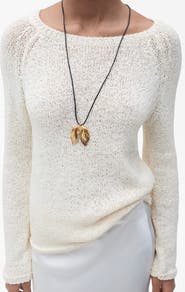 MANGO Manzana Crewneck Sweater