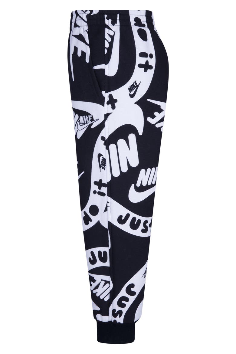 Kids' Sportswear Club Joggers, Alternate, color, BLACK