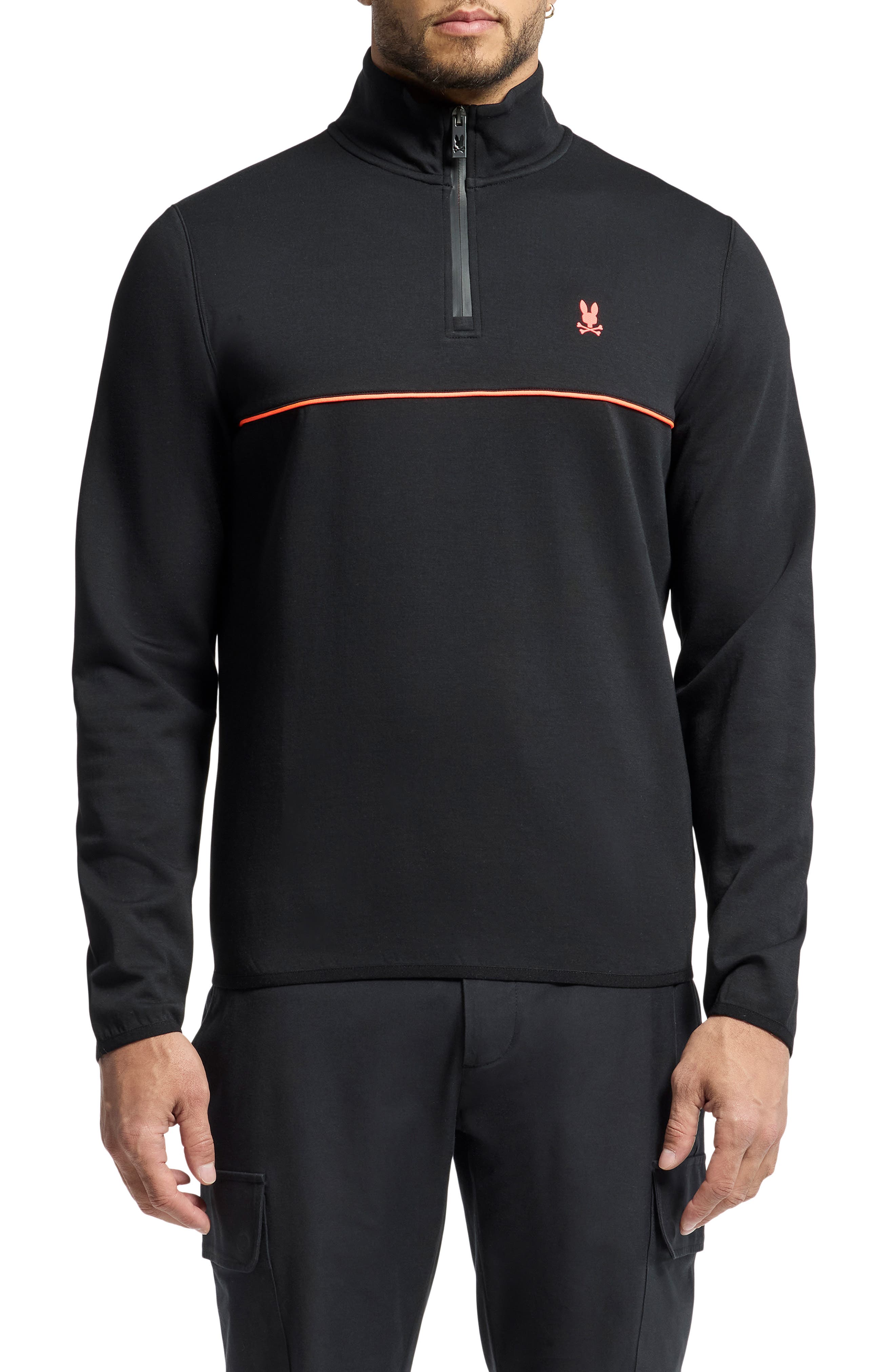 Psycho Bunny Dixie Golf Quarter Zip Pullover