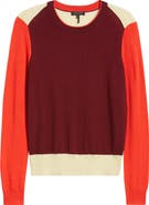 rag & bone Taron Colorblock Wool Sweater