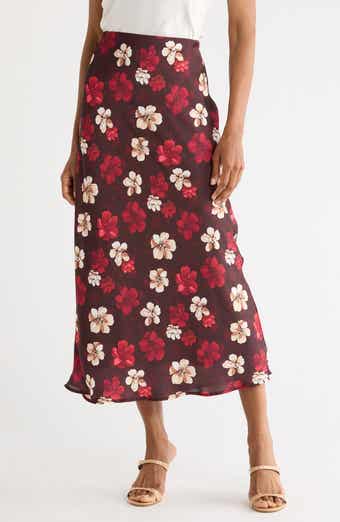 Joie Floral Mesh Maxi Skirt