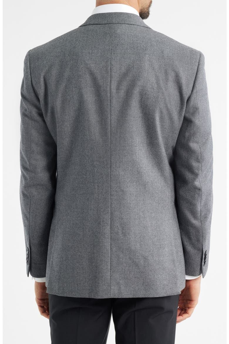 Grey Mélange Wool Sport Coat, Alternate, color, GREY