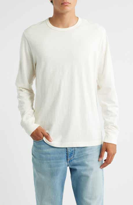 Treasure & Bond Long Sleeve Slub Cotton Crewneck T-Shirt