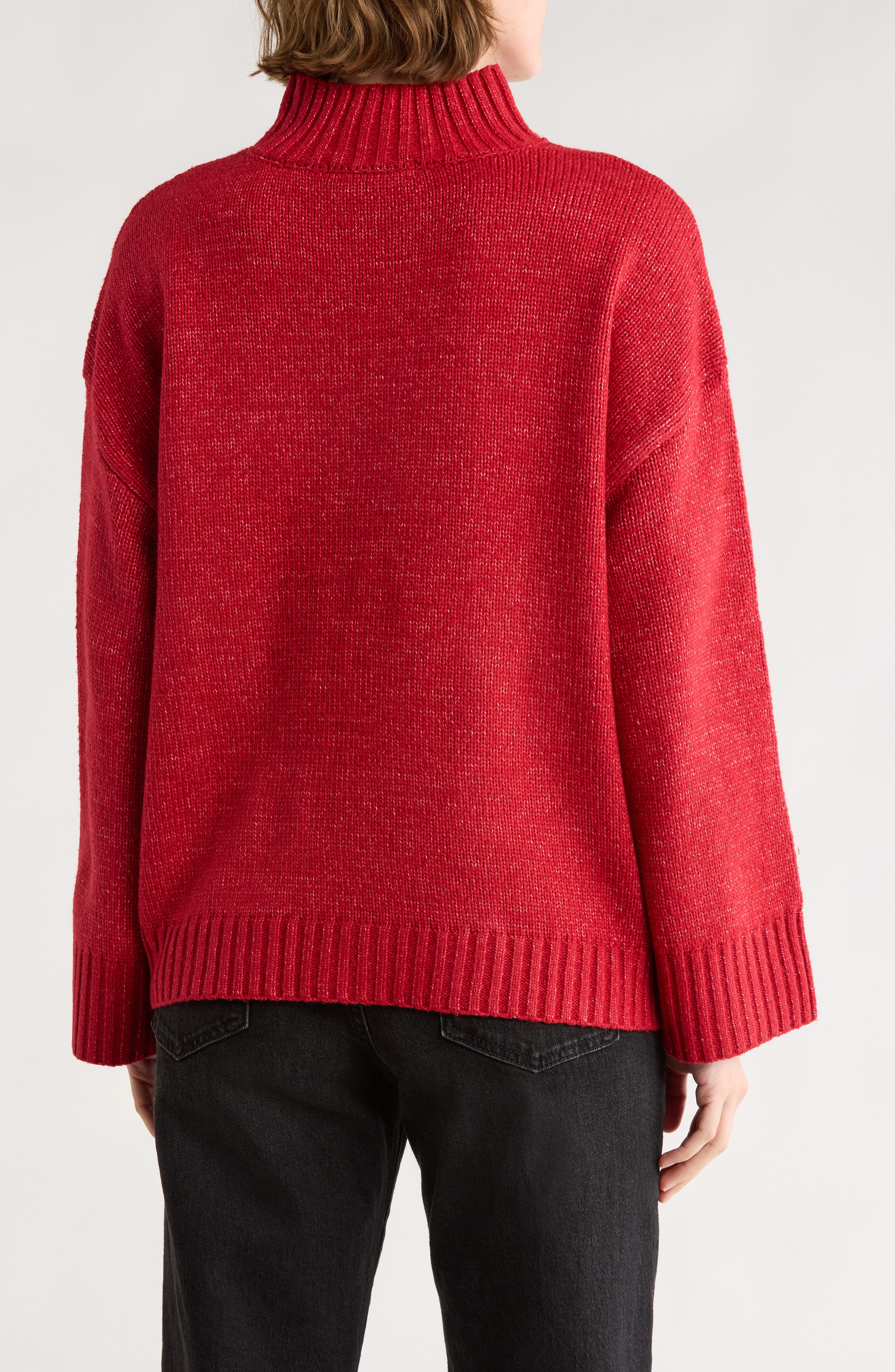Alpine Mock Neck Sweater - image 4