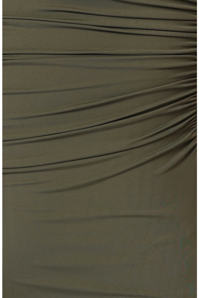 Brixley Strapless Body-Con Maxi Dress, Alternate, color, KHAKI