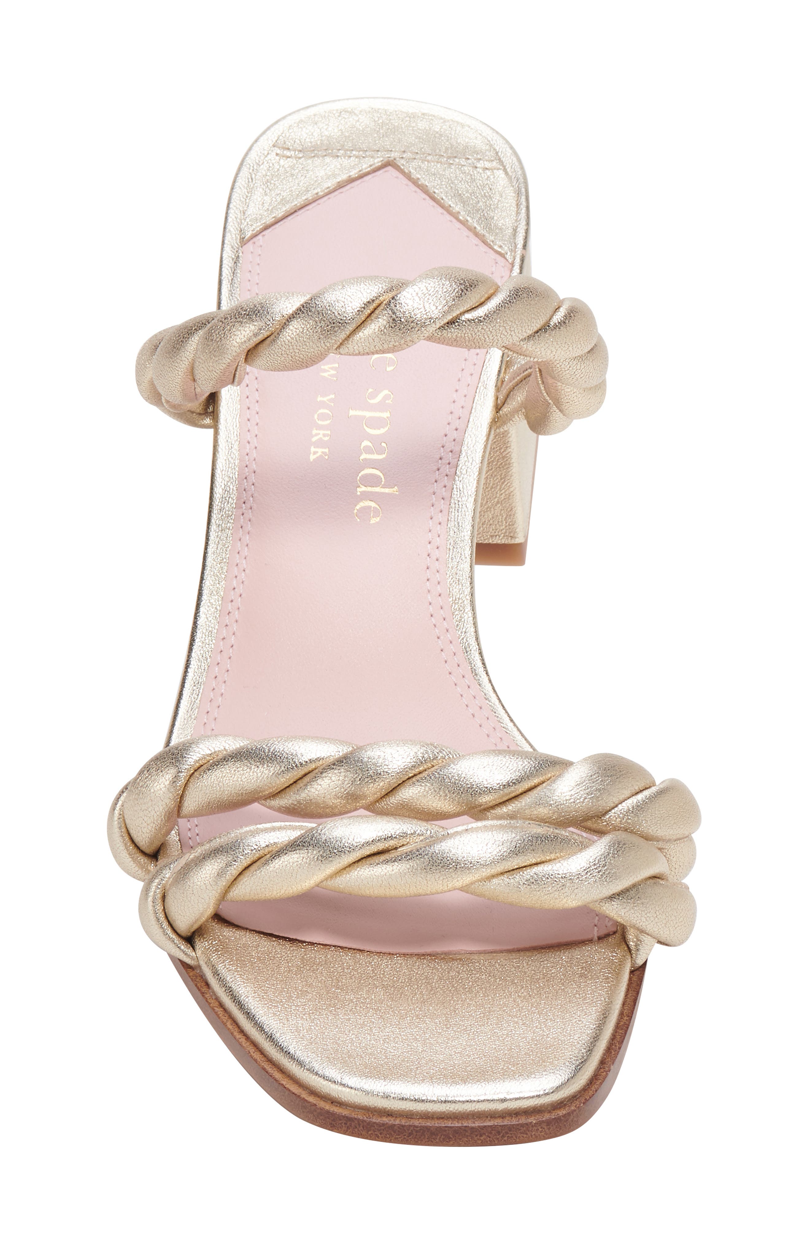 Kate Spade New York nina sandal, Alternate, color, Pale Gold