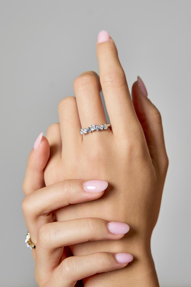 Rhaenyra 14K Gold Lab Grown Diamond Ring - 0.50 Ct, Alternate, color, 14K White Gold
