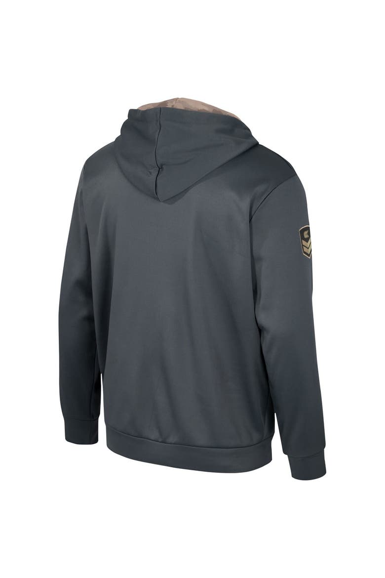 Men's Colosseum Charcoal Penn State Nittany Lions OHT Military Appreciation Pullover Hoodie, Alternate, color, Charcoal