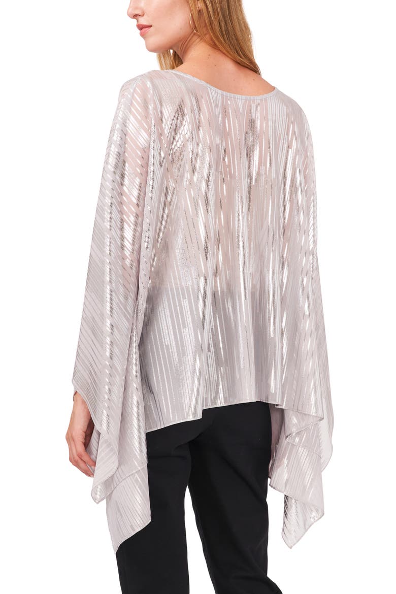 Hilo Dolman Sleeve Tunic, Alternate, color, SILVER/SILVER