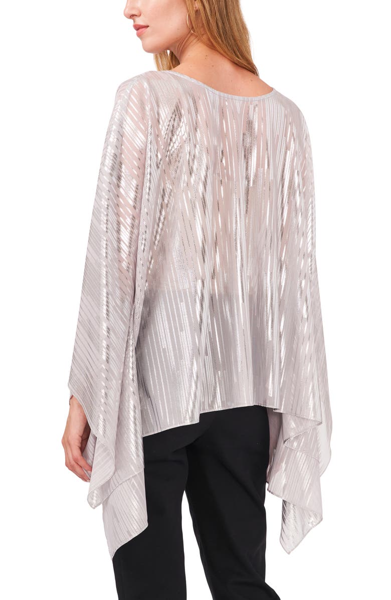 Chaus Hilo Dolman Sleeve Tunic, Alternate, color, Silver/Silver