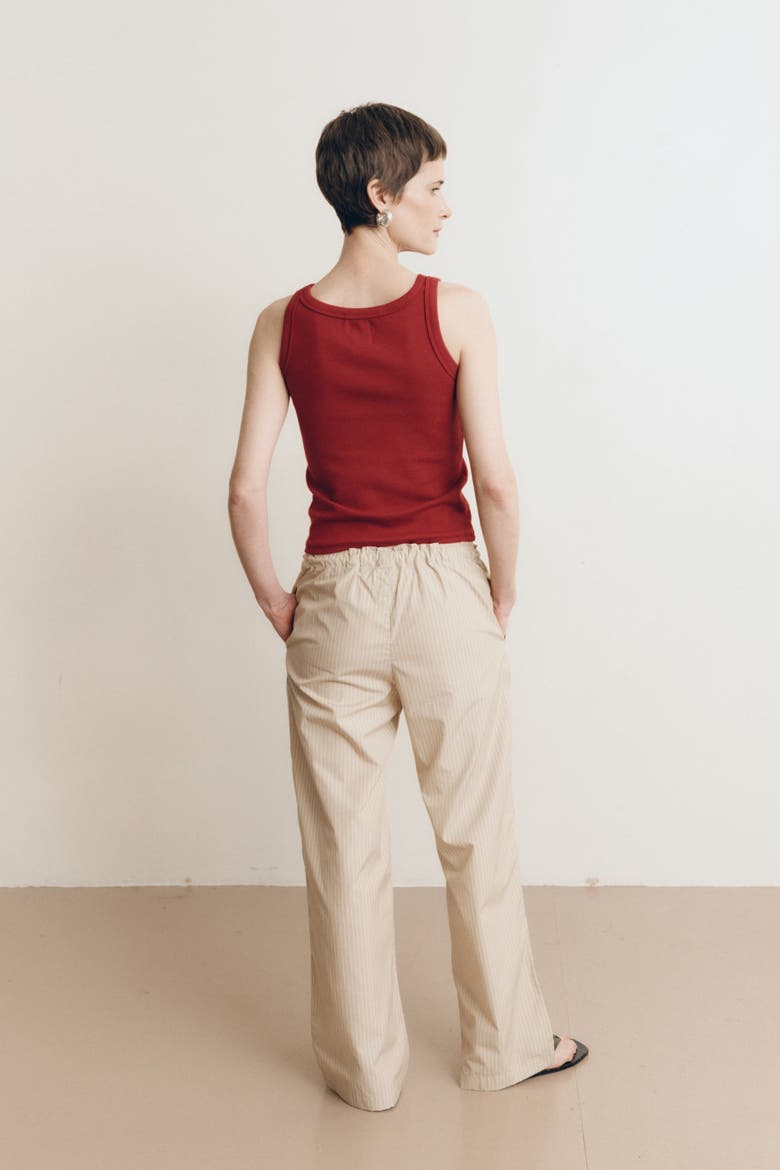 Clara Stripe Pant, Alternate, color, Canyon Stripe