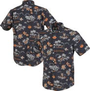 Reyn Spooner Men's Reyn Spooner Navy Chicago Bears Throwback Kekai Performance Button-Down Shirt